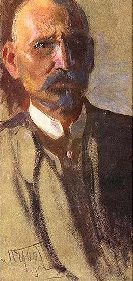 Leon Wyczolkowski Self-portrait